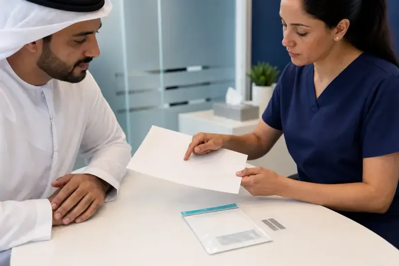 مختصة تشرح وثيقة موافقة لمريض